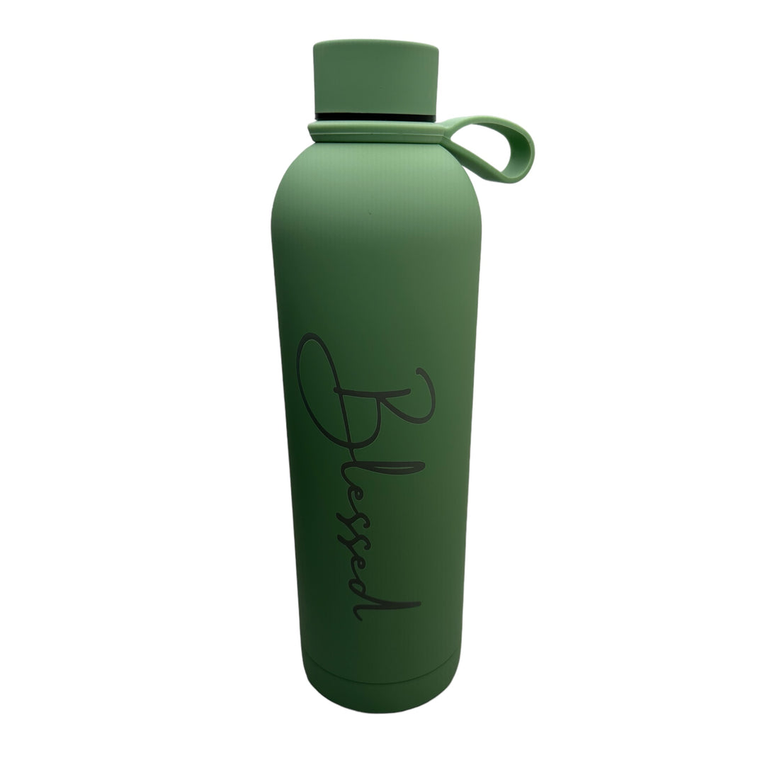 Blessed Thermos Bottle - Turquoise