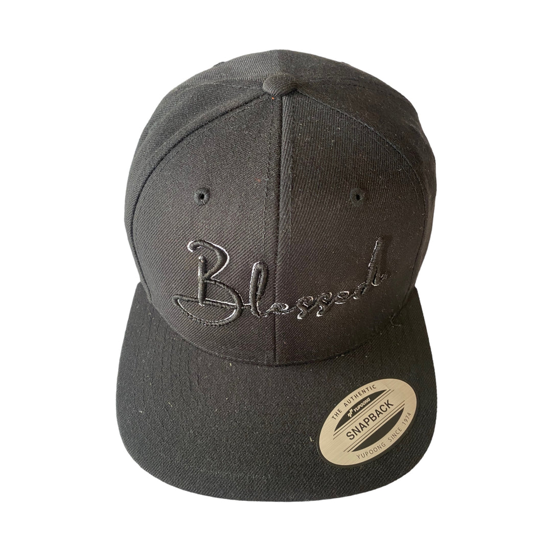 Blessed Snapback Cap - Black